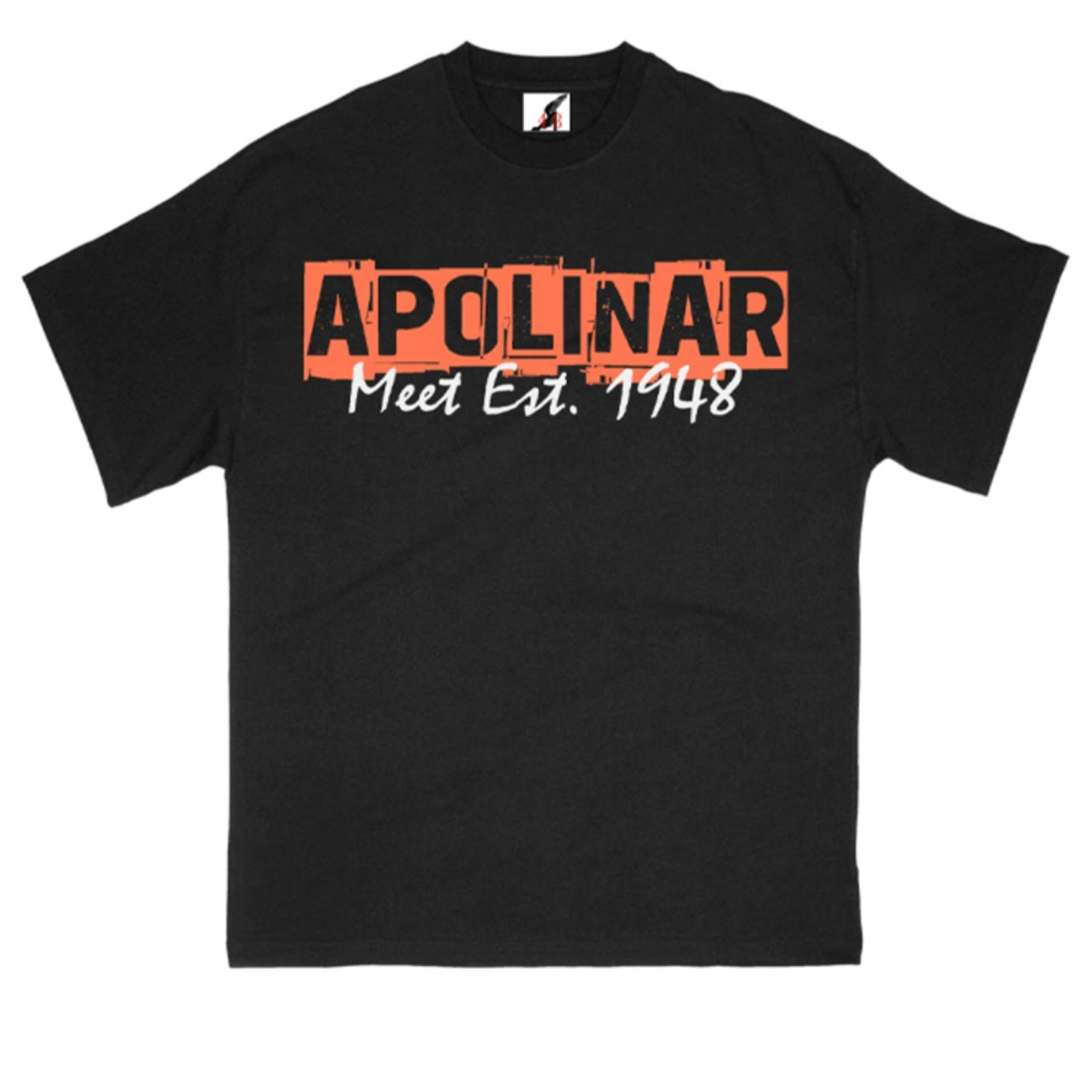 Apolinar City Talk Black Tee