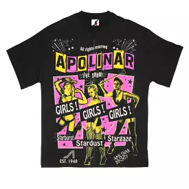 Apolinar Live Show Black Tee