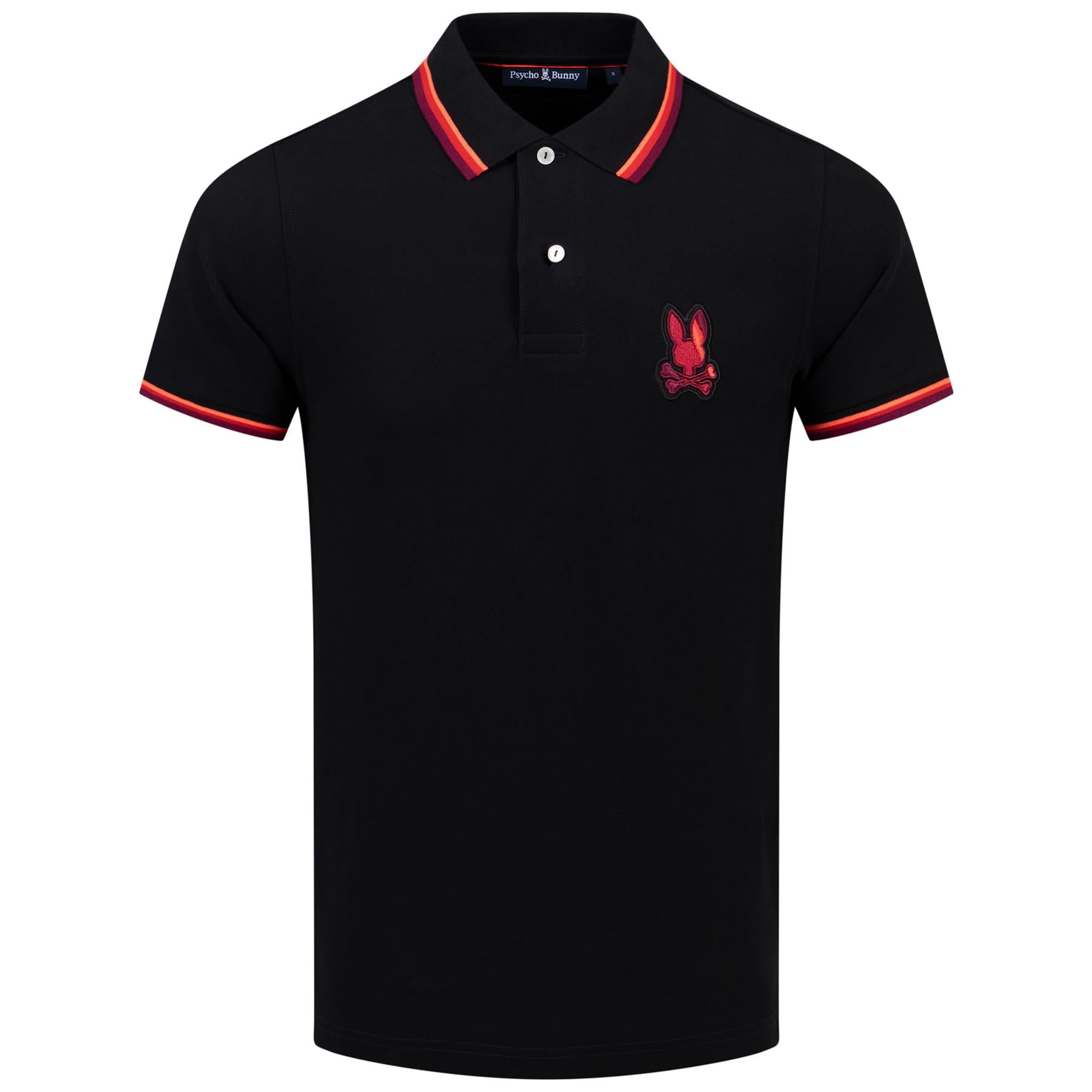 Apple Valley Pique Polo Black - W23