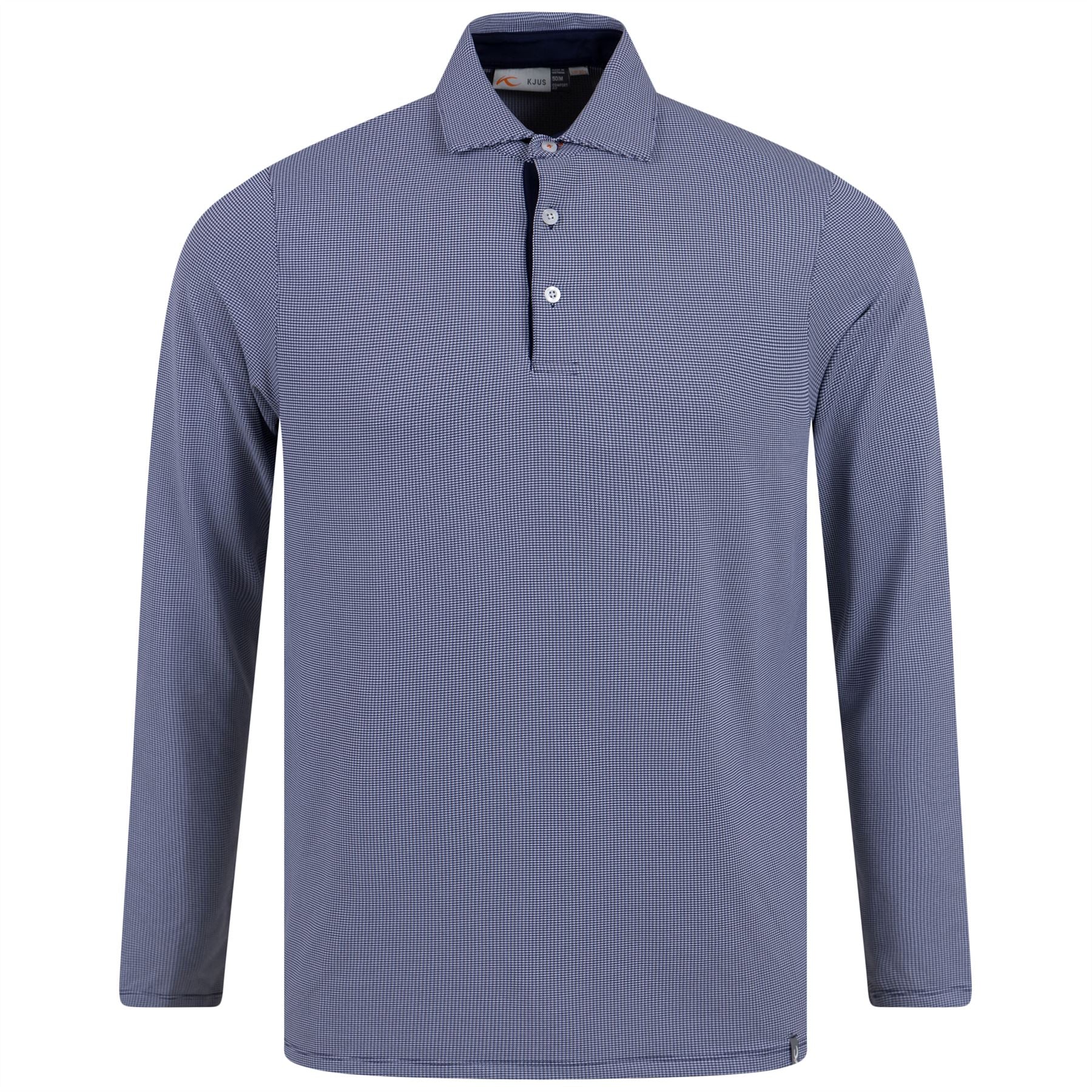 Ashton Comfort Fit Luxe Tech LS Polo Atlanta Blue - 2024