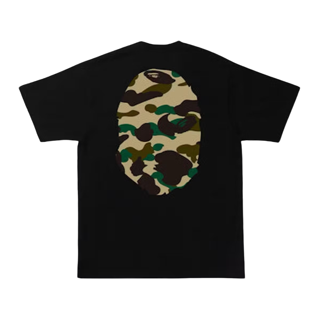 BAPE 1st Camo Big Ape Black Tee