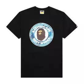 BAPE Honeycomb Busy Works Black Tee