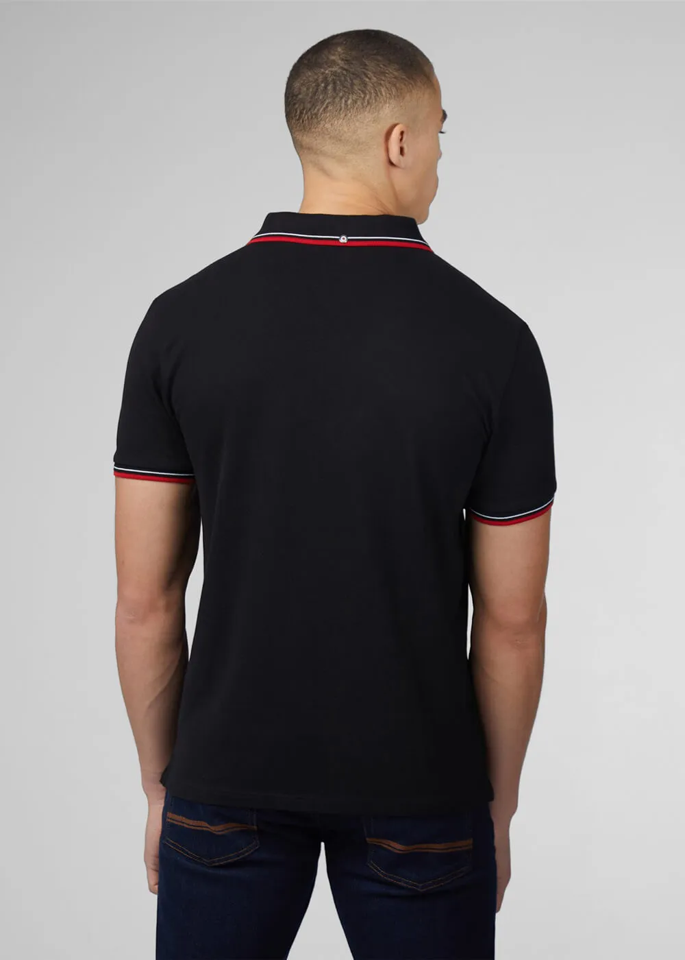 Ben Sherman Signature Polo Black