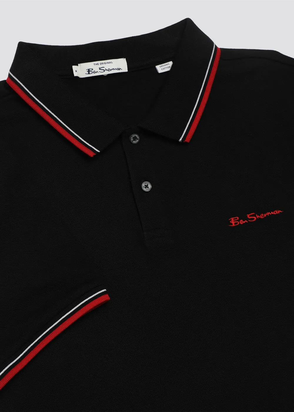 Ben Sherman Signature Polo Black