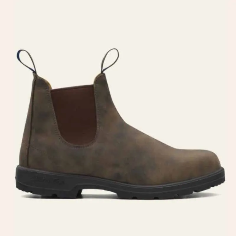 Blundstone 584 Chelsea Boot in Rustic Brown