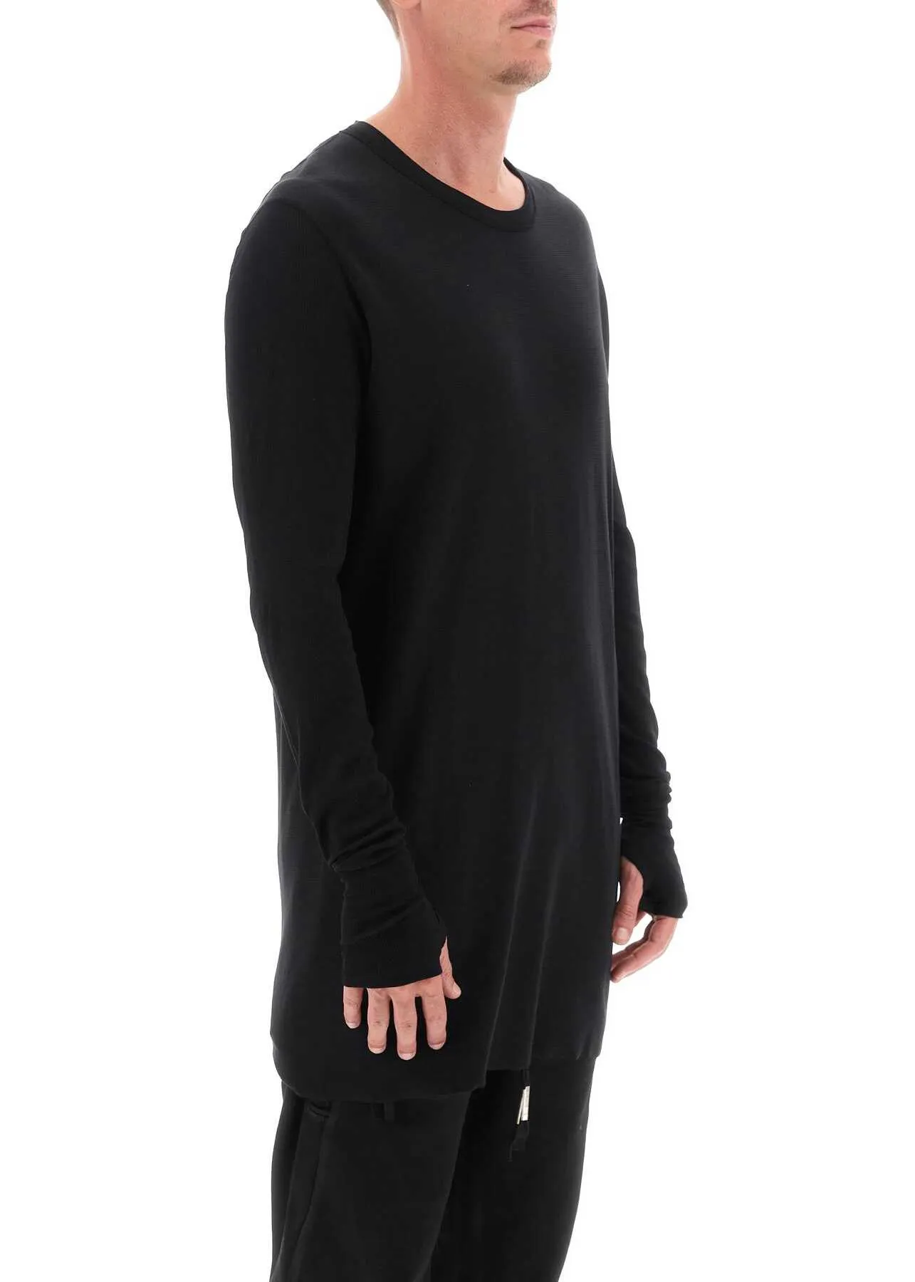 BORIS BIDJAN SABERI  |BORIS BIDJAN SABERI Long Sleeve Cotton Rib T-Shirt