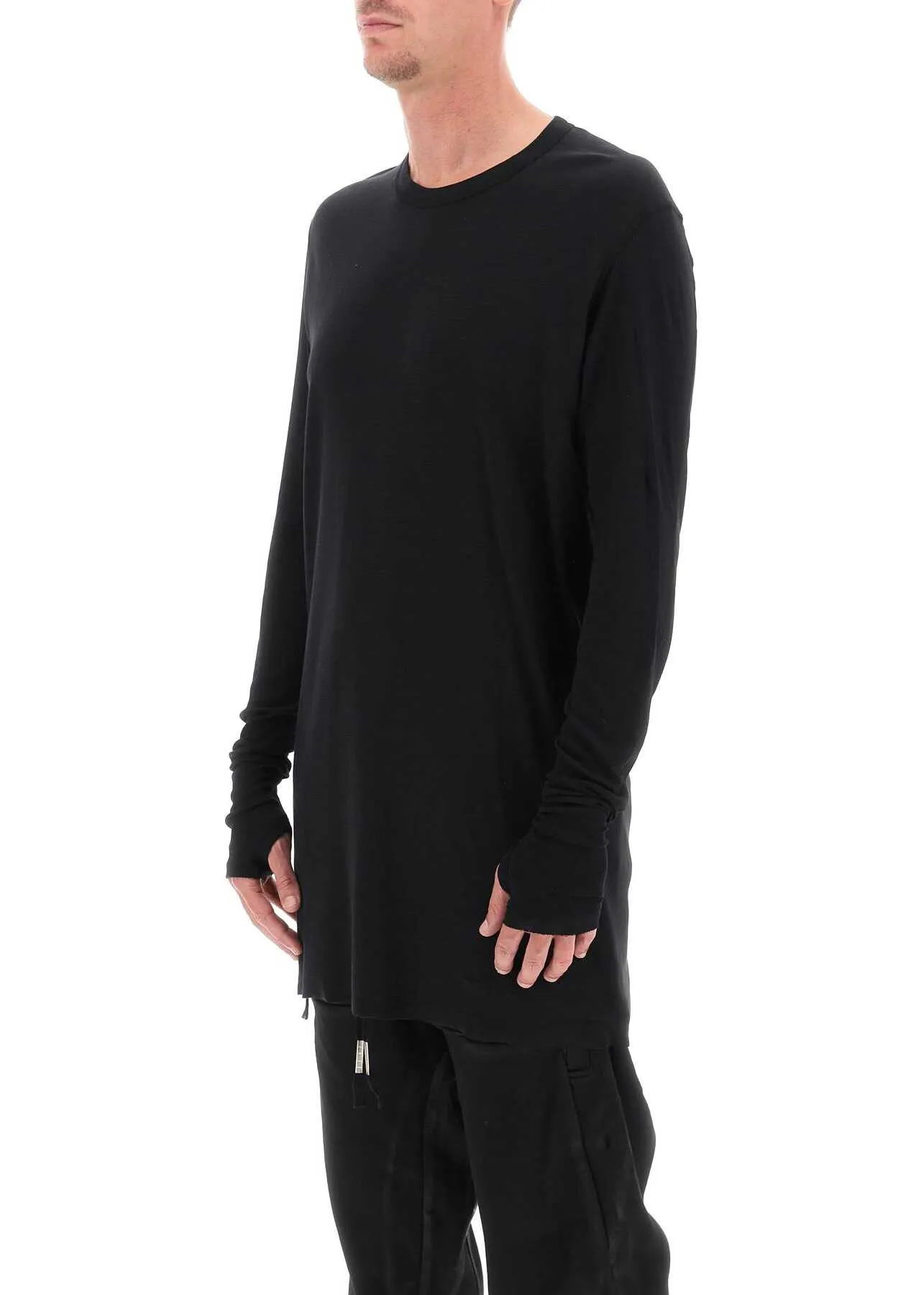 BORIS BIDJAN SABERI  |BORIS BIDJAN SABERI Long Sleeve Cotton Rib T-Shirt