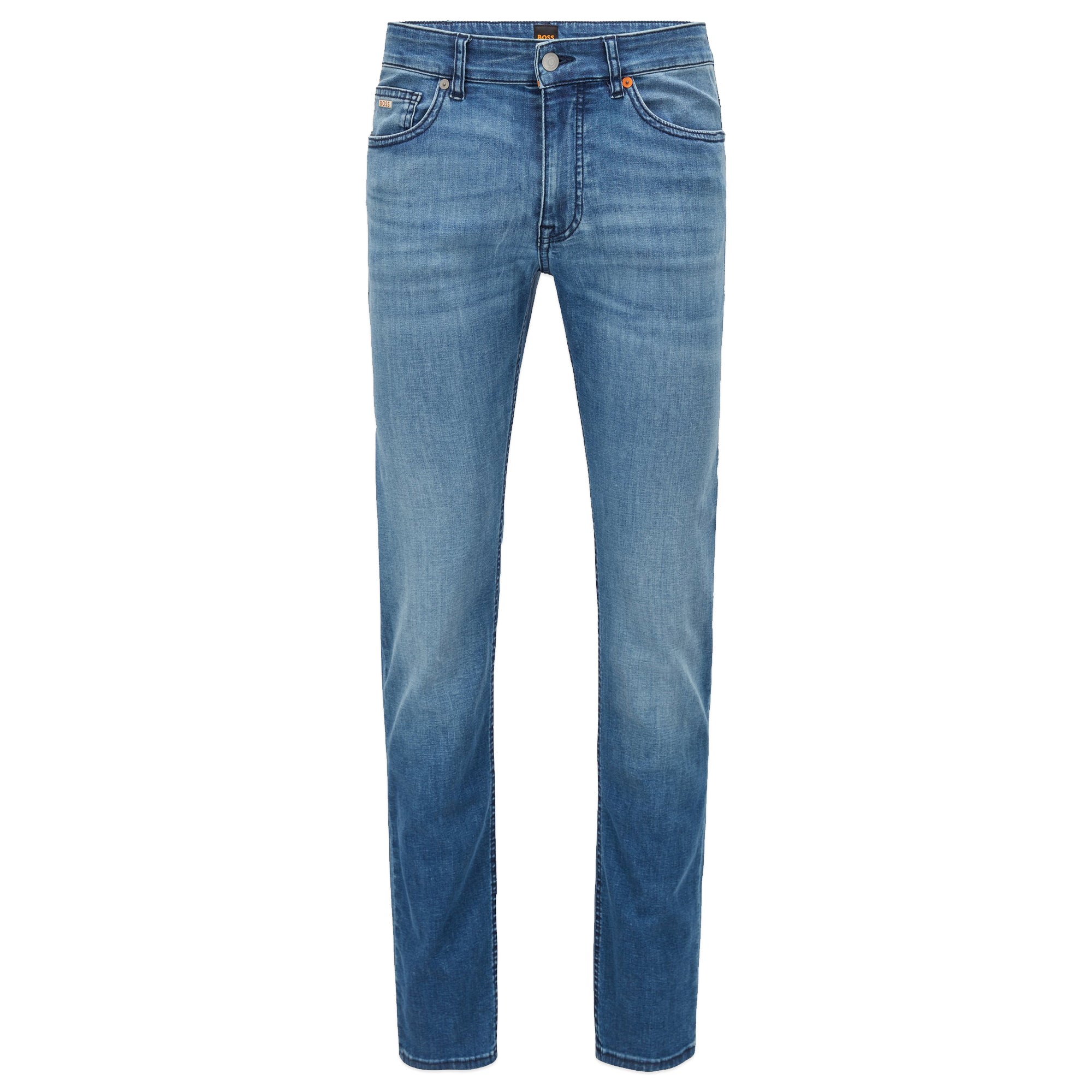 Boss Delaware Slim Fit Jeans - Light Blue Stretch