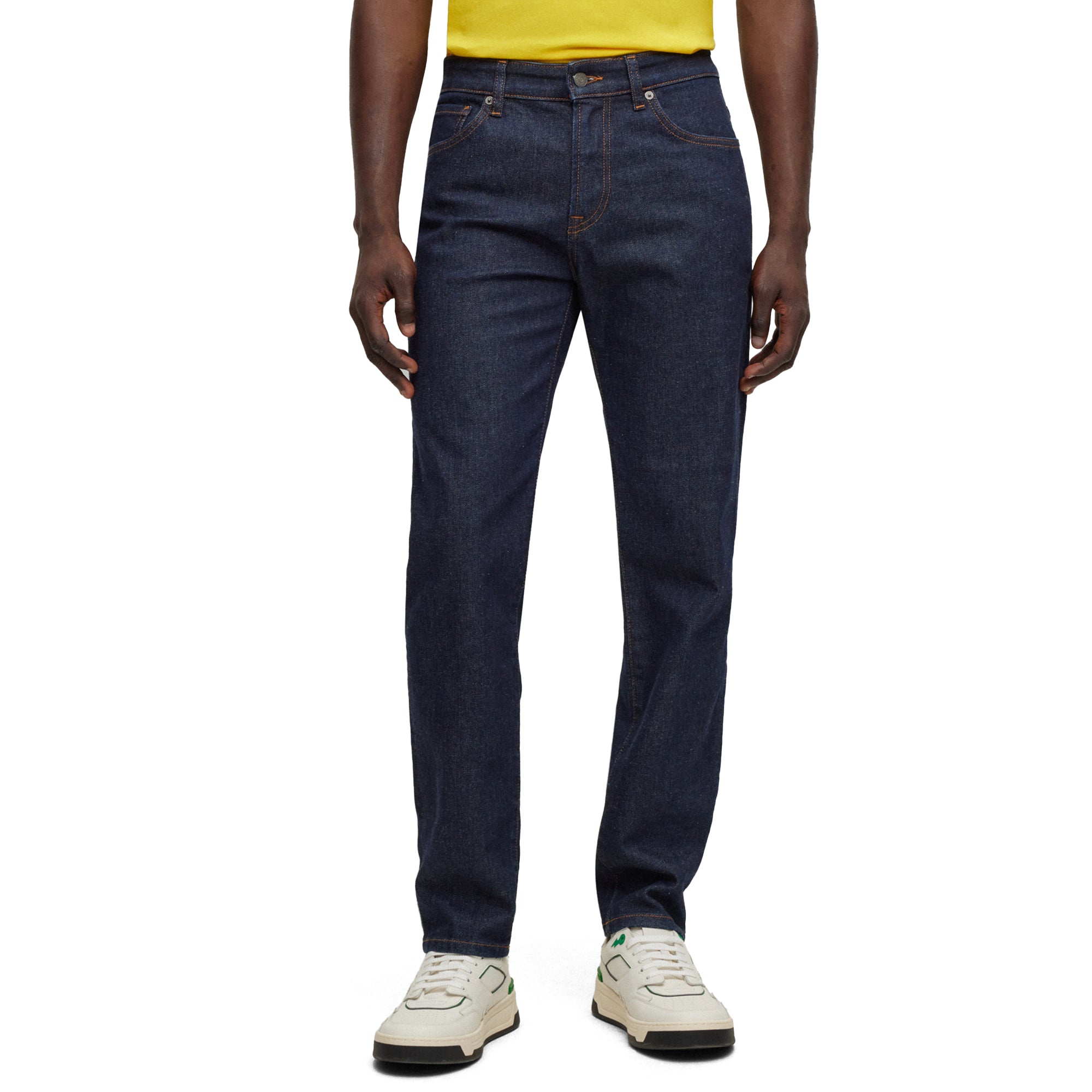 Boss ReMaine Regular Fit Jeans - BC-C Rinse Dark Blue