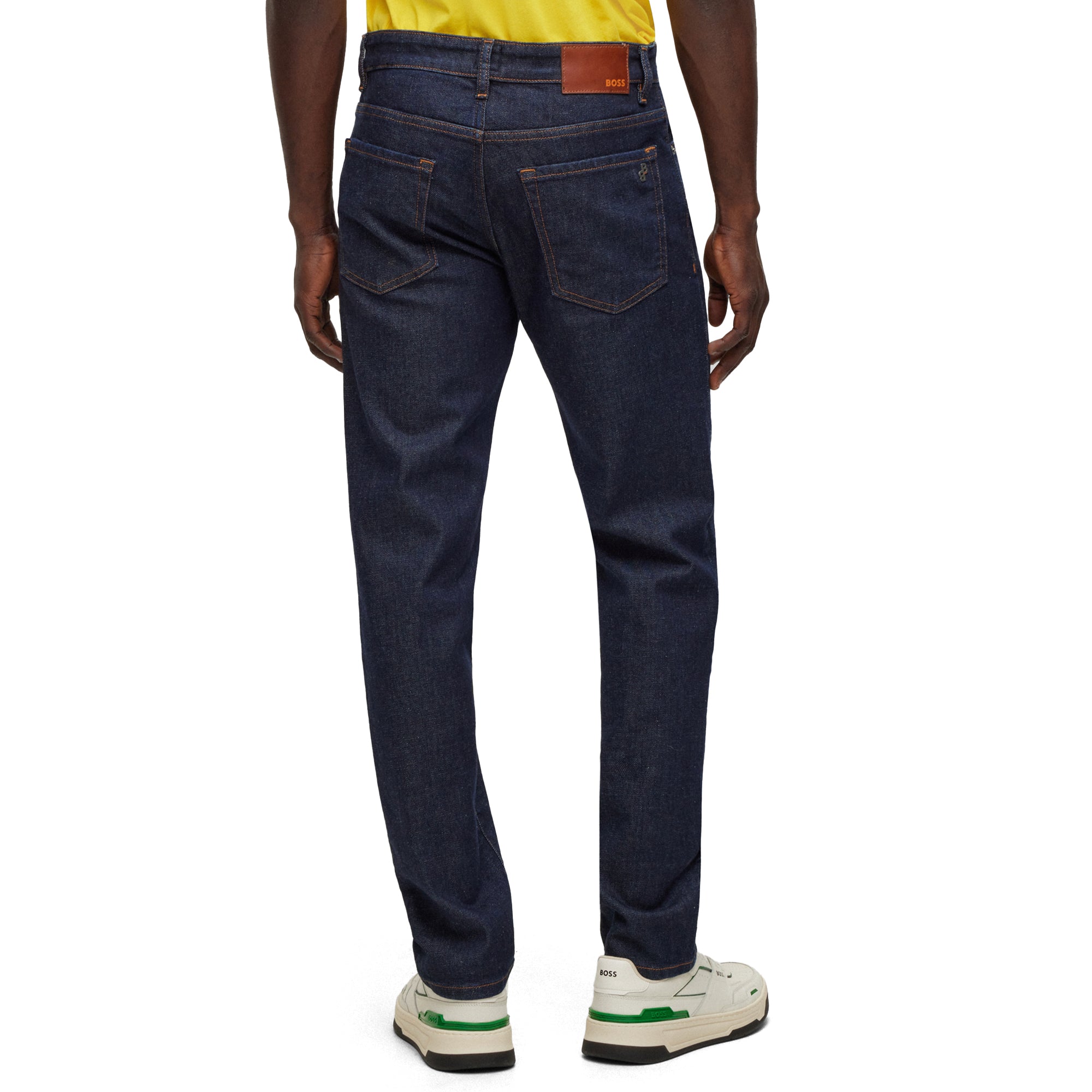 Boss ReMaine Regular Fit Jeans - BC-C Rinse Dark Blue