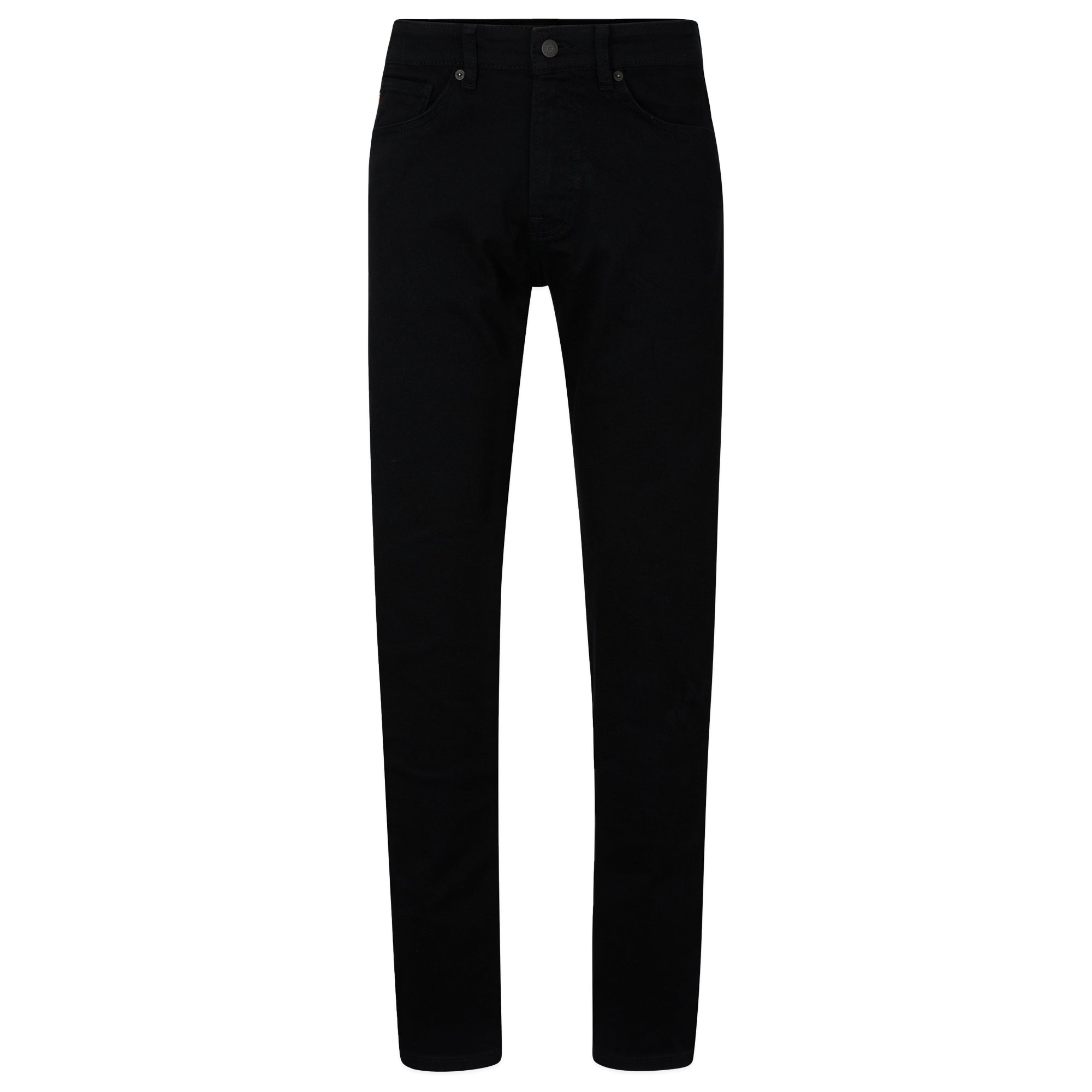 Boss ReMaine Regular Fit Jeans - Cobra Stay Black Stretch