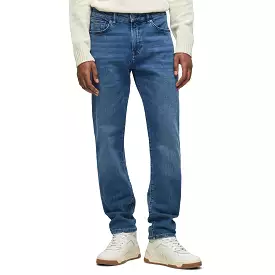 Boss ReMaine Regular Fit Jeans - Compass Mid Blue Stretch