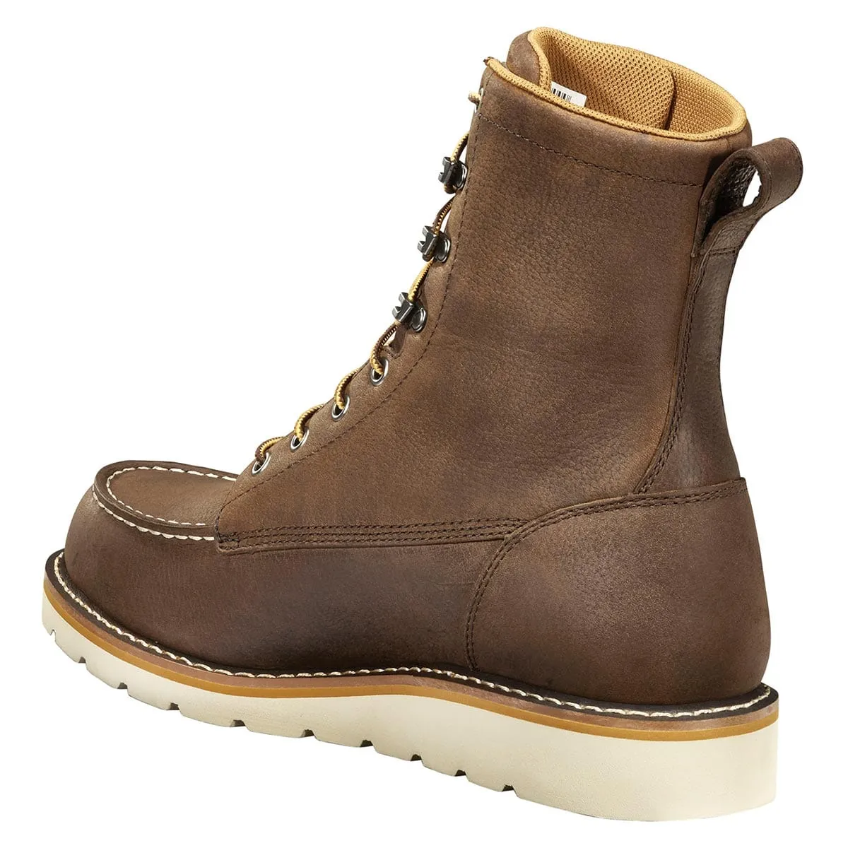 Carhartt Men's Waterproof 8 Moc Toe Wedge Boots - Brown