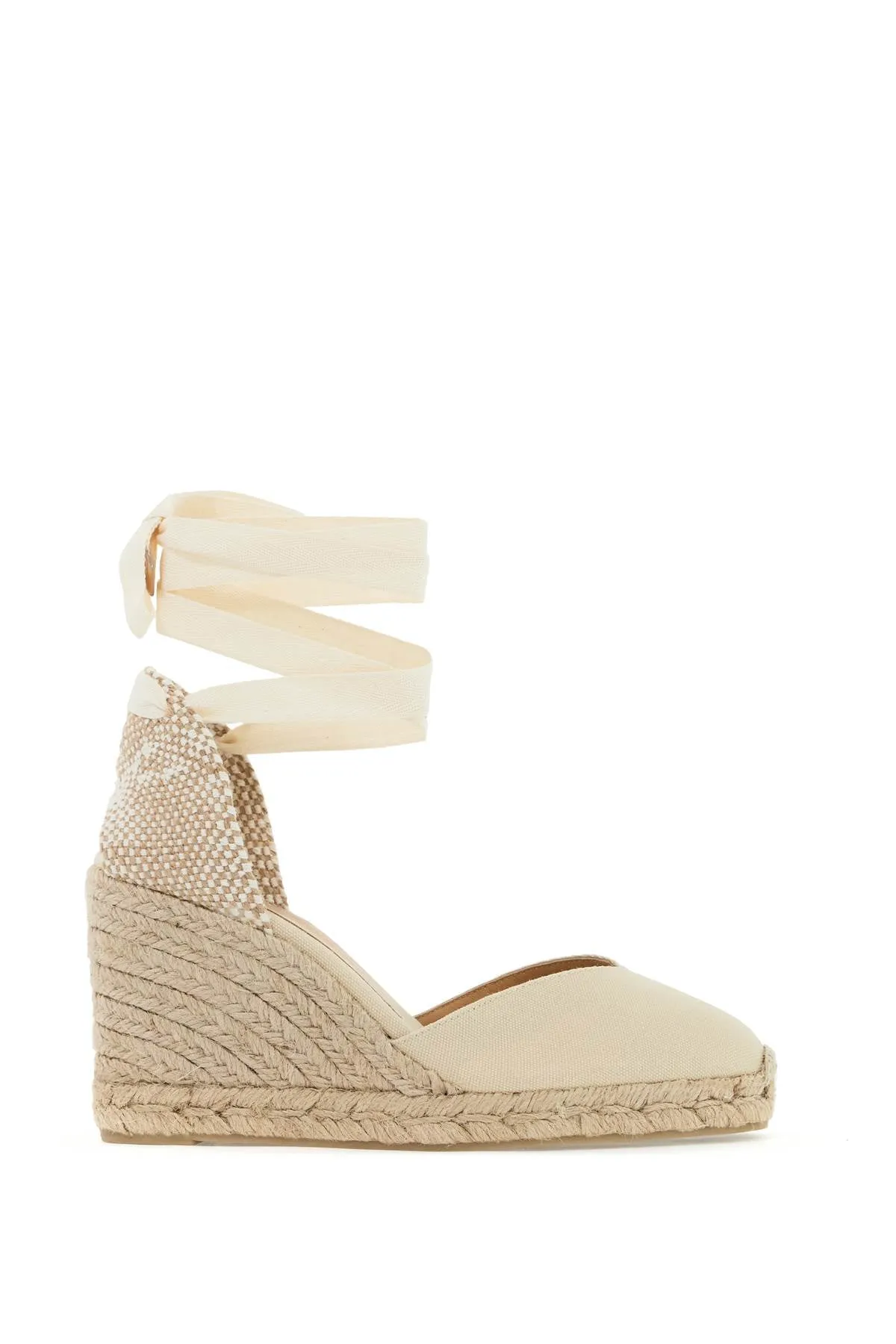 Castaner Chiara Wedge Espadrilles   Beige