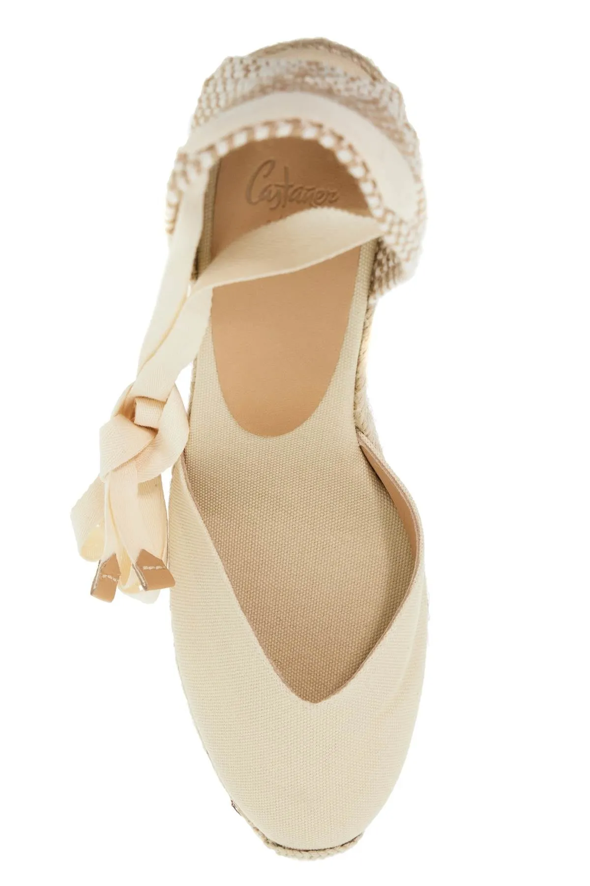 Castaner Chiara Wedge Espadrilles   Beige