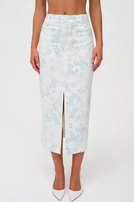 Chantal Denim Midi Skirt