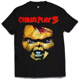 Childs Play Chucky Black Tee