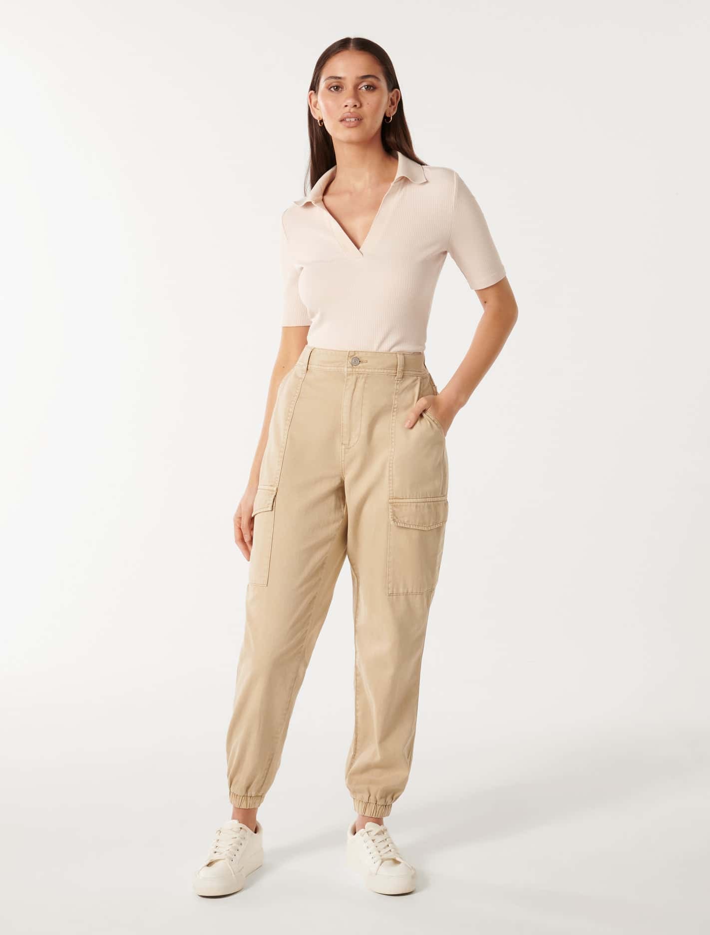 Darcy Cuffed Cargo Pant Jeans