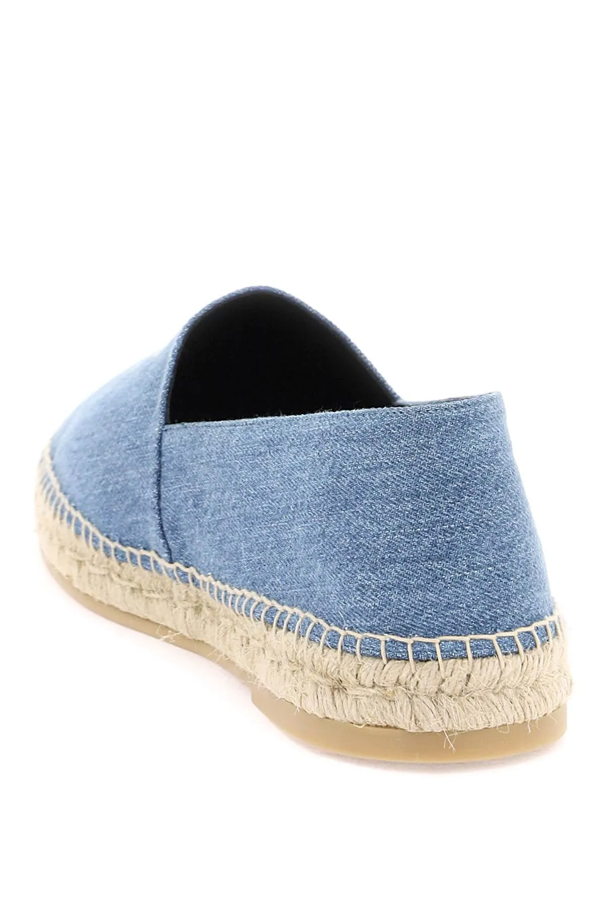 denim espadrilles with embroidered logo PMIB005R24DEN001 BLUE NO COLOR