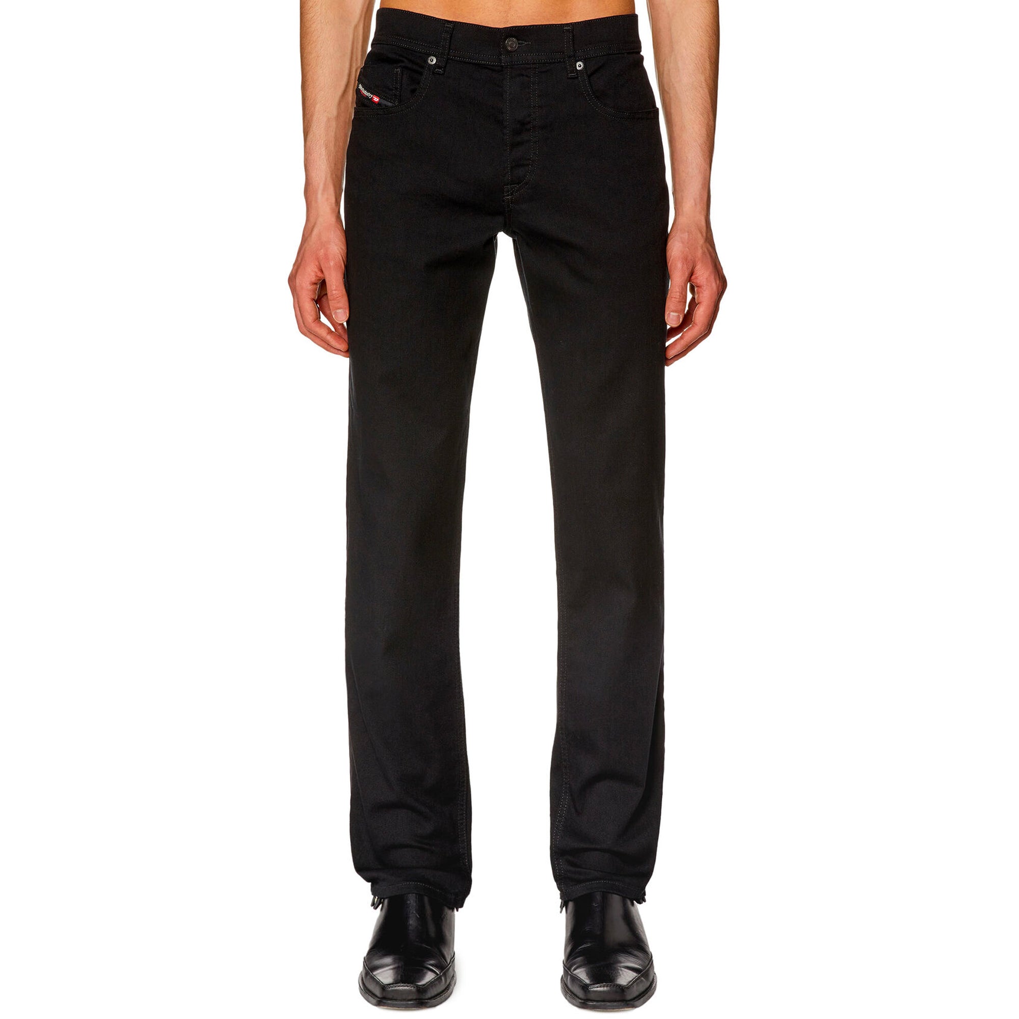 Diesel D-Finitive 69YP Tapered Fit Jeans - Black