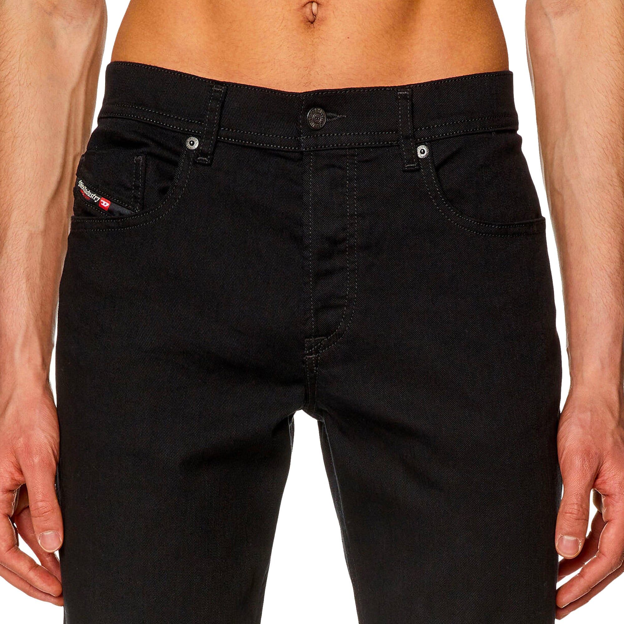 Diesel D-Finitive 69YP Tapered Fit Jeans - Black