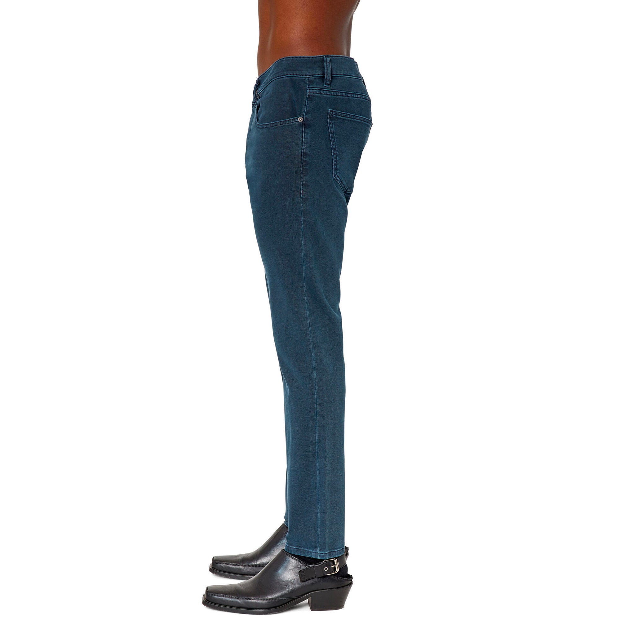 Diesel D-Strukt 0QWTY Slim Fit Jeans - Teal Blue