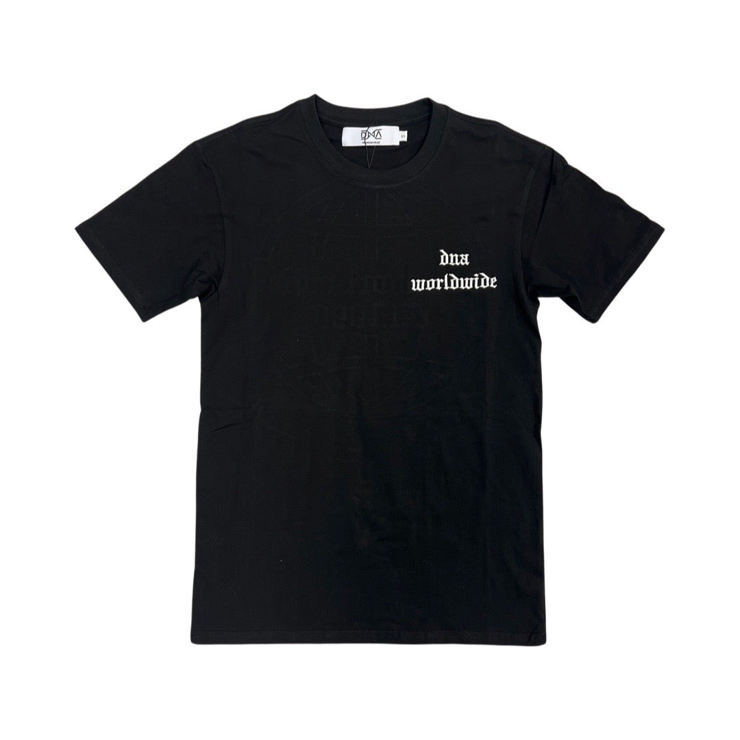 DNA Worldwide Web Black Tee