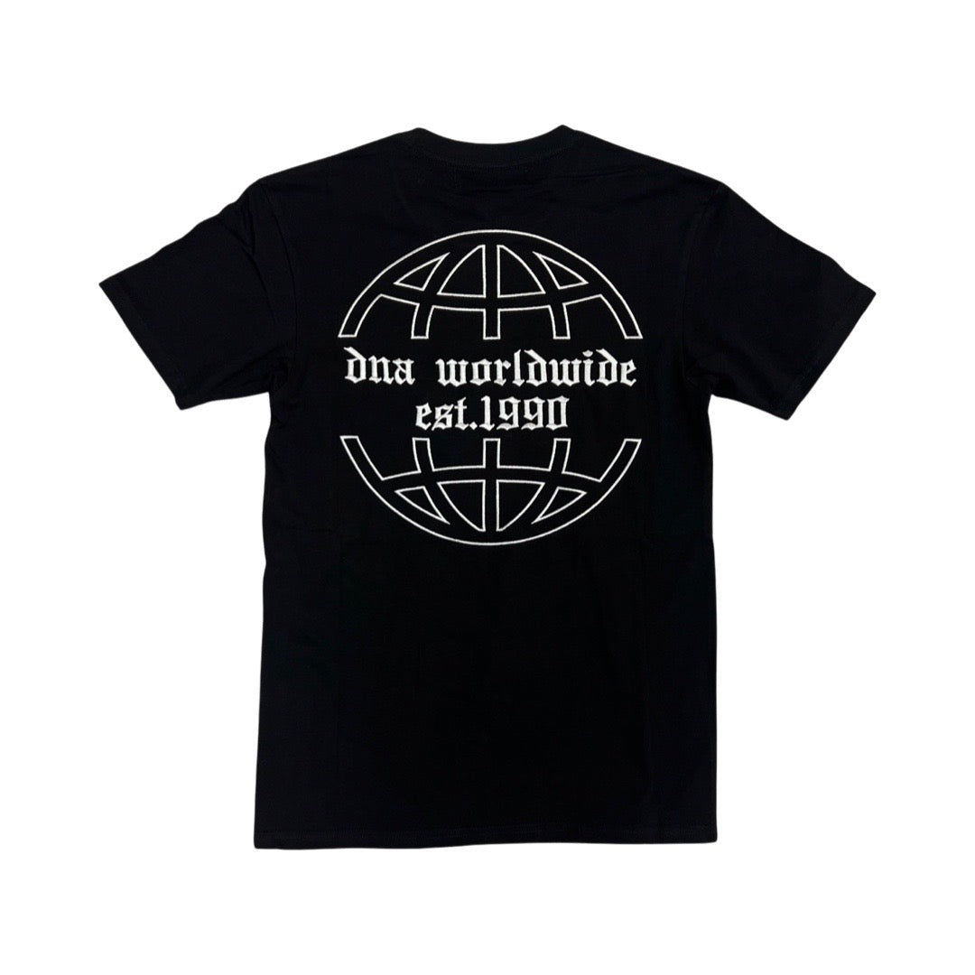 DNA Worldwide Web Black Tee