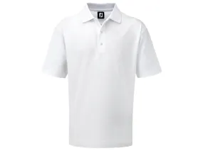 FootJoy Performance Stretch Pique Men's Polo Shirts - White