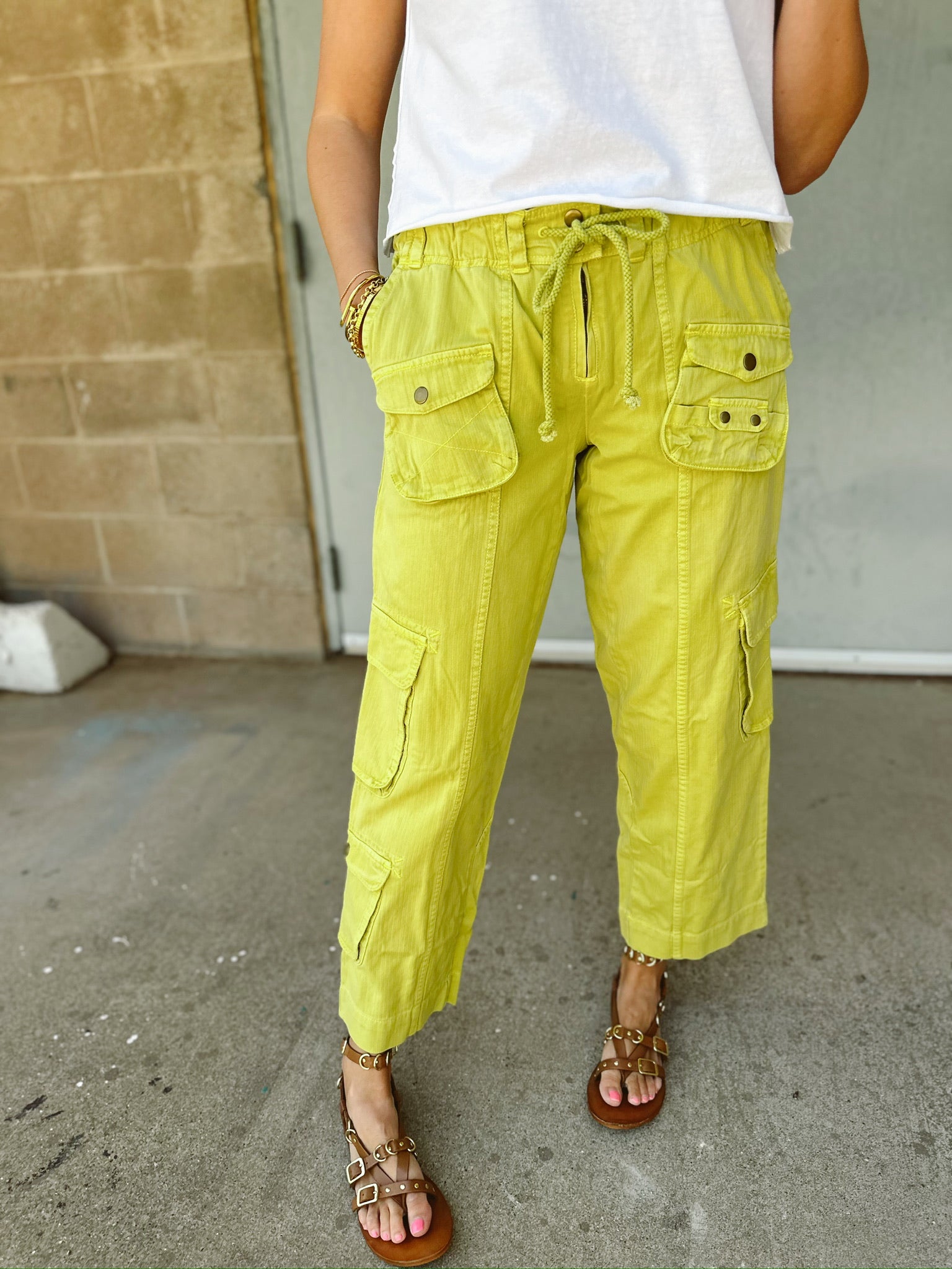 Free People Tahiti Cargo Pant | Citronelle