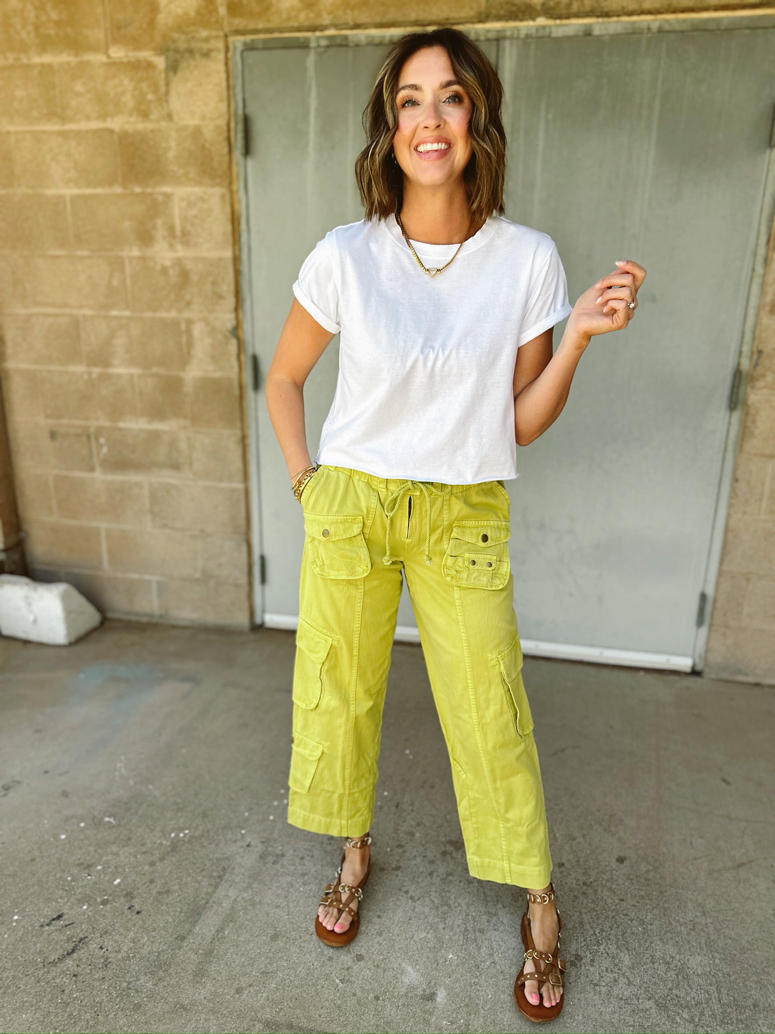 Free People Tahiti Cargo Pant | Citronelle