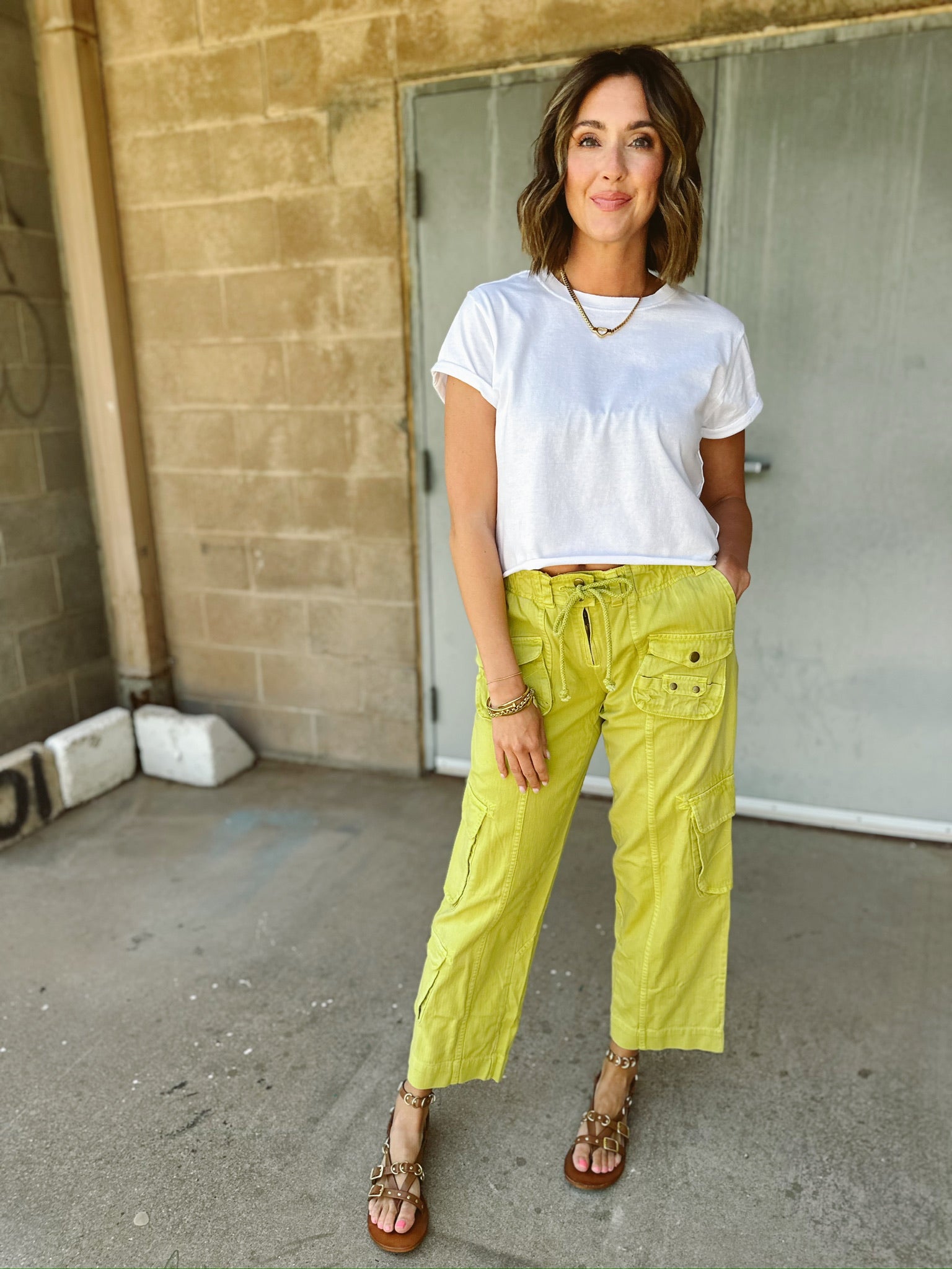 Free People Tahiti Cargo Pant | Citronelle