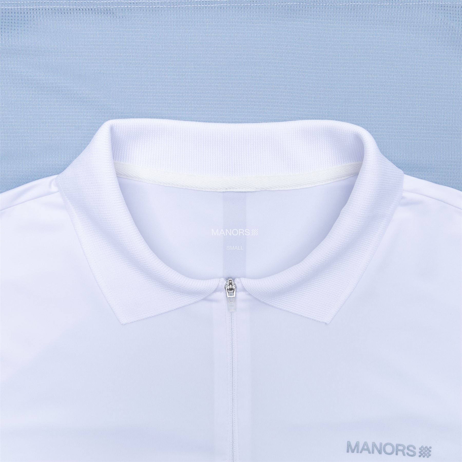 Frontier Quarter Zip Polo White - 2024