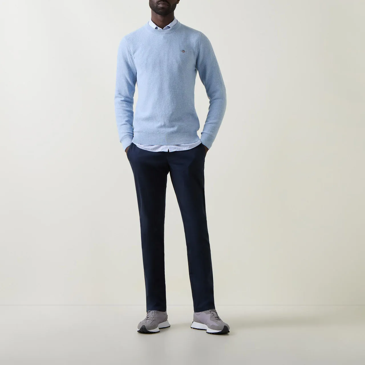 GANT The Sustainable Edit Slim Tapered Chinos - Navy