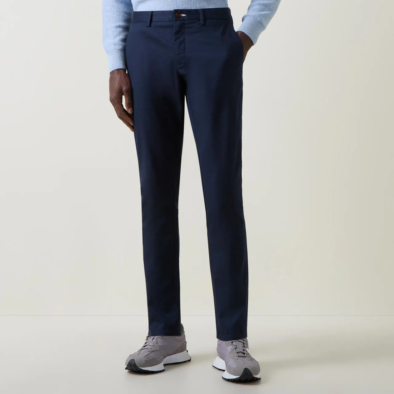 GANT The Sustainable Edit Slim Tapered Chinos - Navy