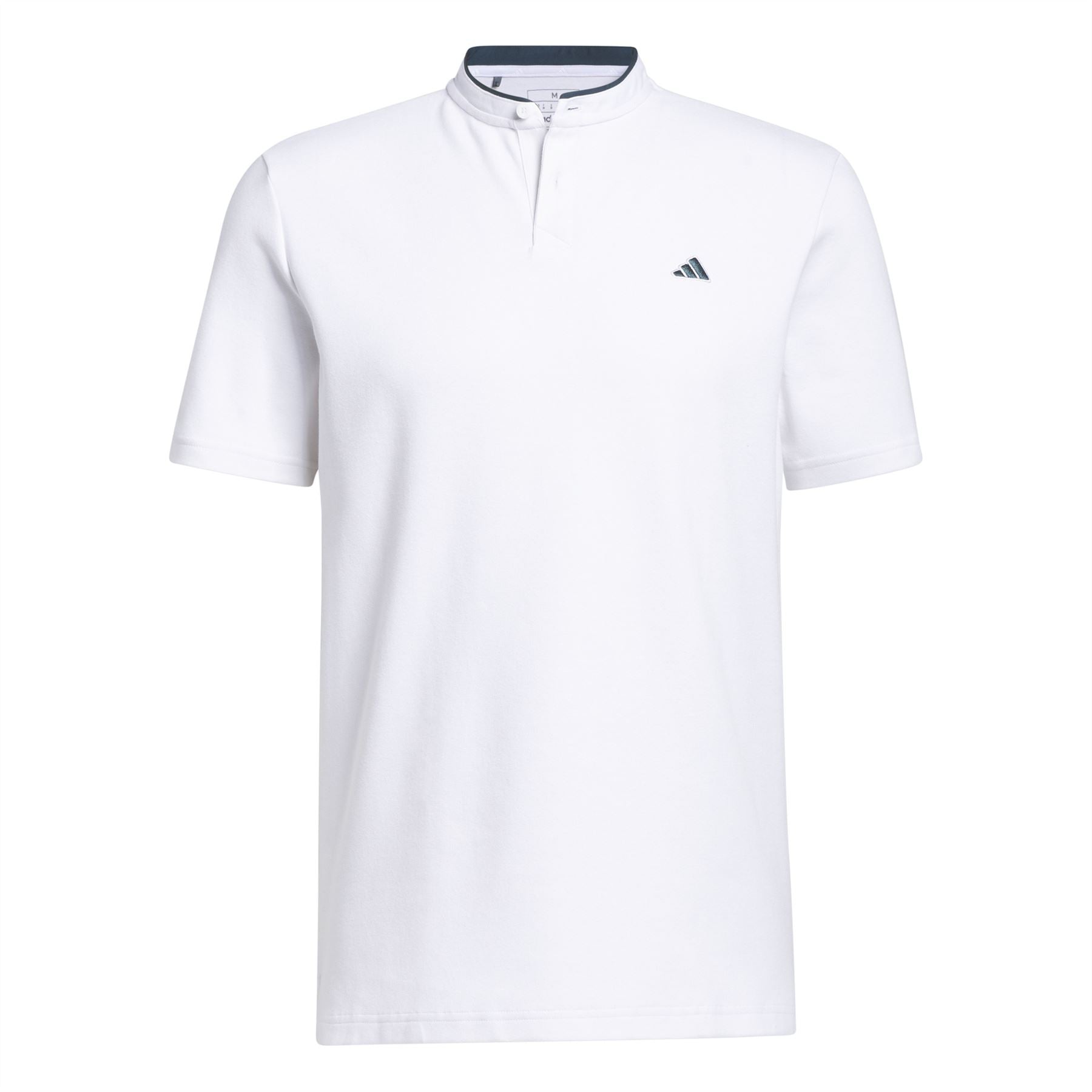 Go-To Henley Polo White - AW23