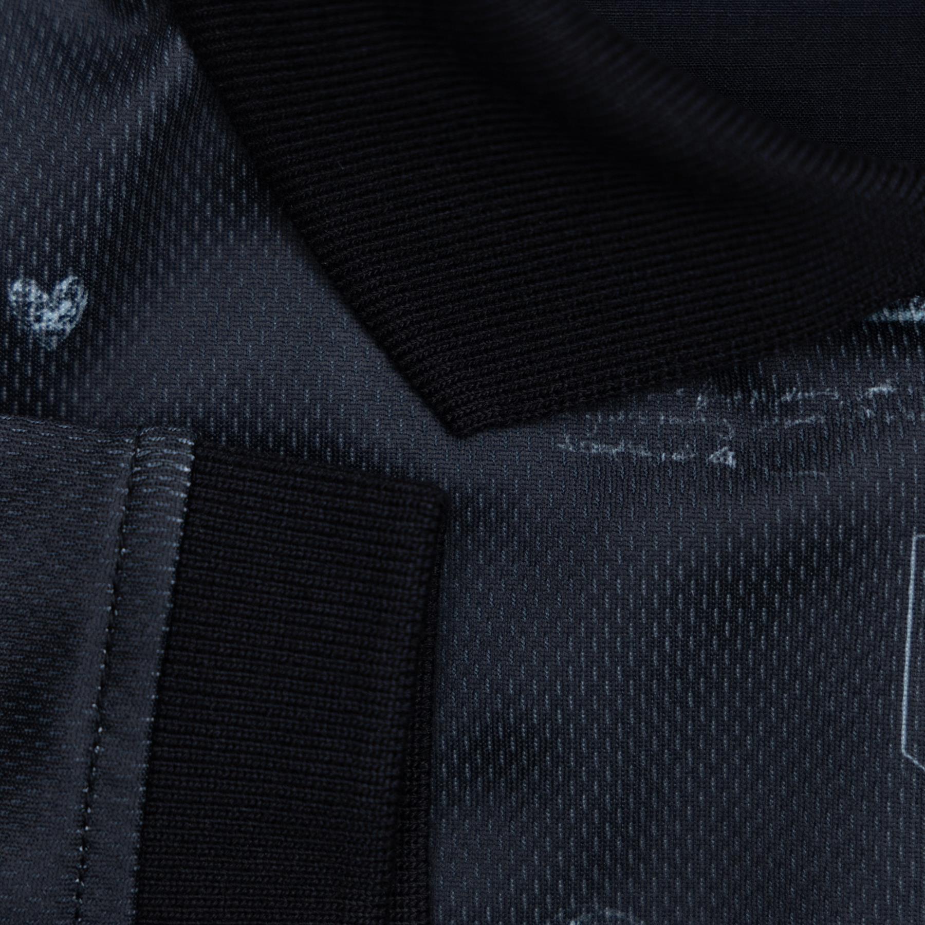 Hazard Ranger Knitted Heavyweight Polo Black - AW23