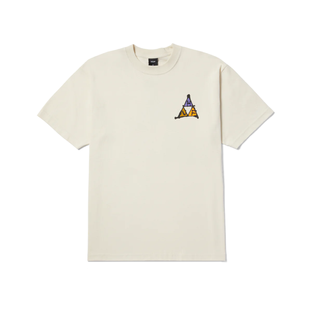 Huf No-Fi Triple Triangle T-Shirt Bone