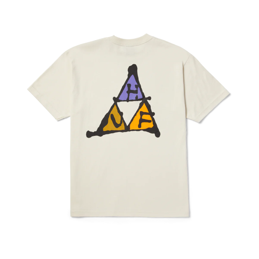 Huf No-Fi Triple Triangle T-Shirt Bone