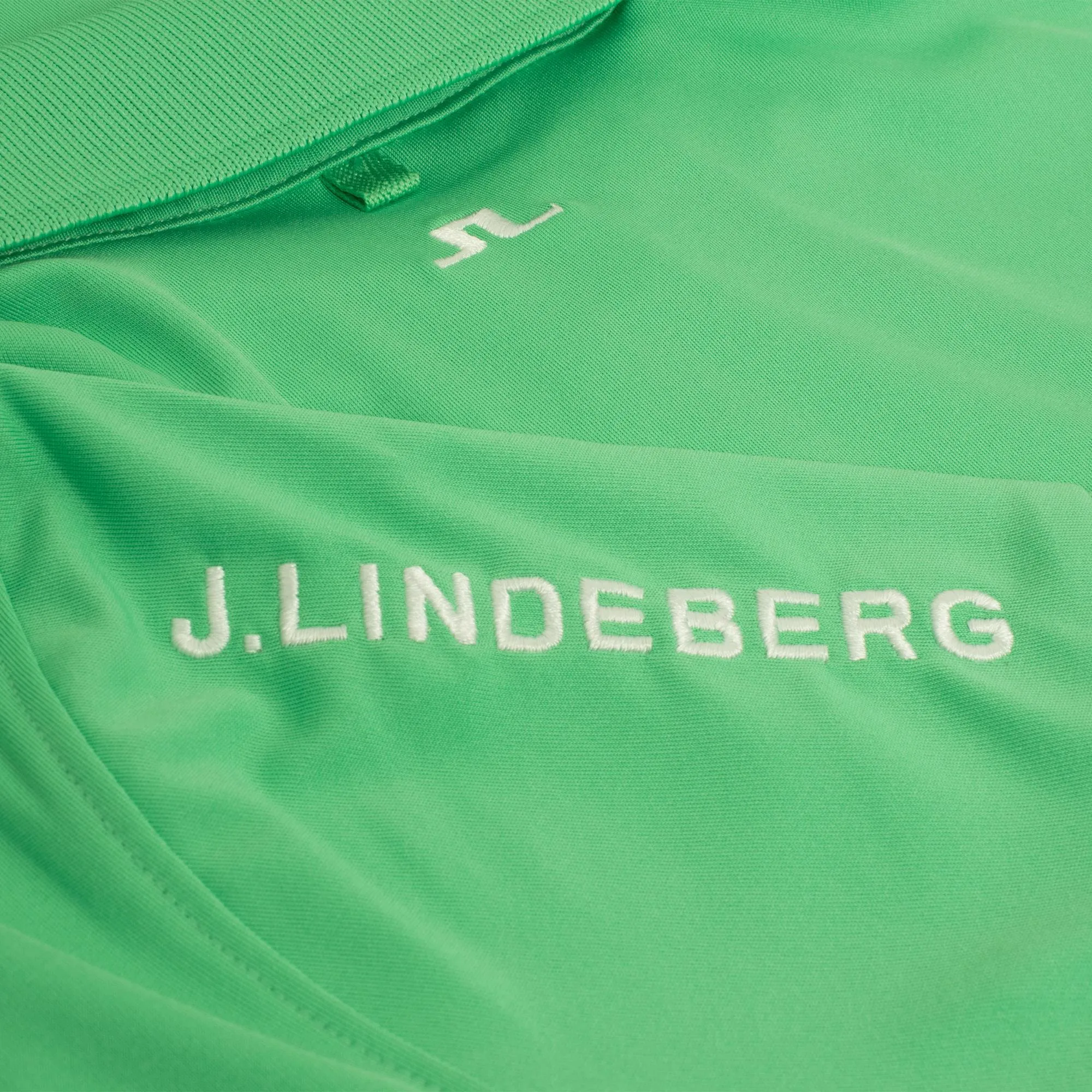 J Lindeberg Tour Tech Ladies Golf Polo Shirt Jade Cream