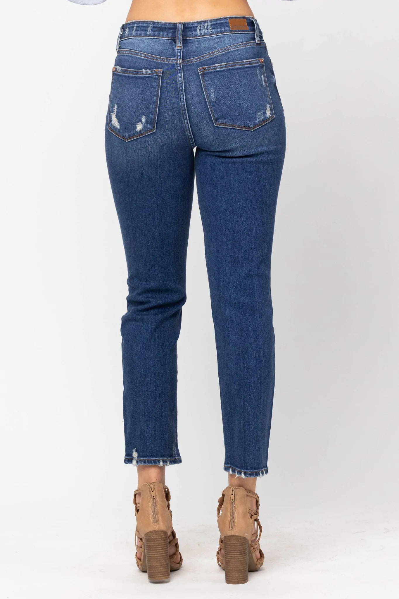 Judy Blue High Waist Front Yoke Slim Fit Jeans