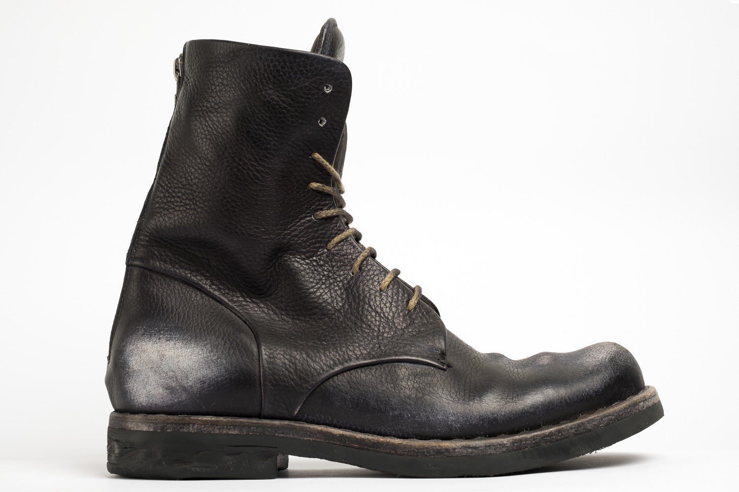 LAST PAIRS 40/41- DOBERMAN BLACK MILITARY HIGH BOOTS