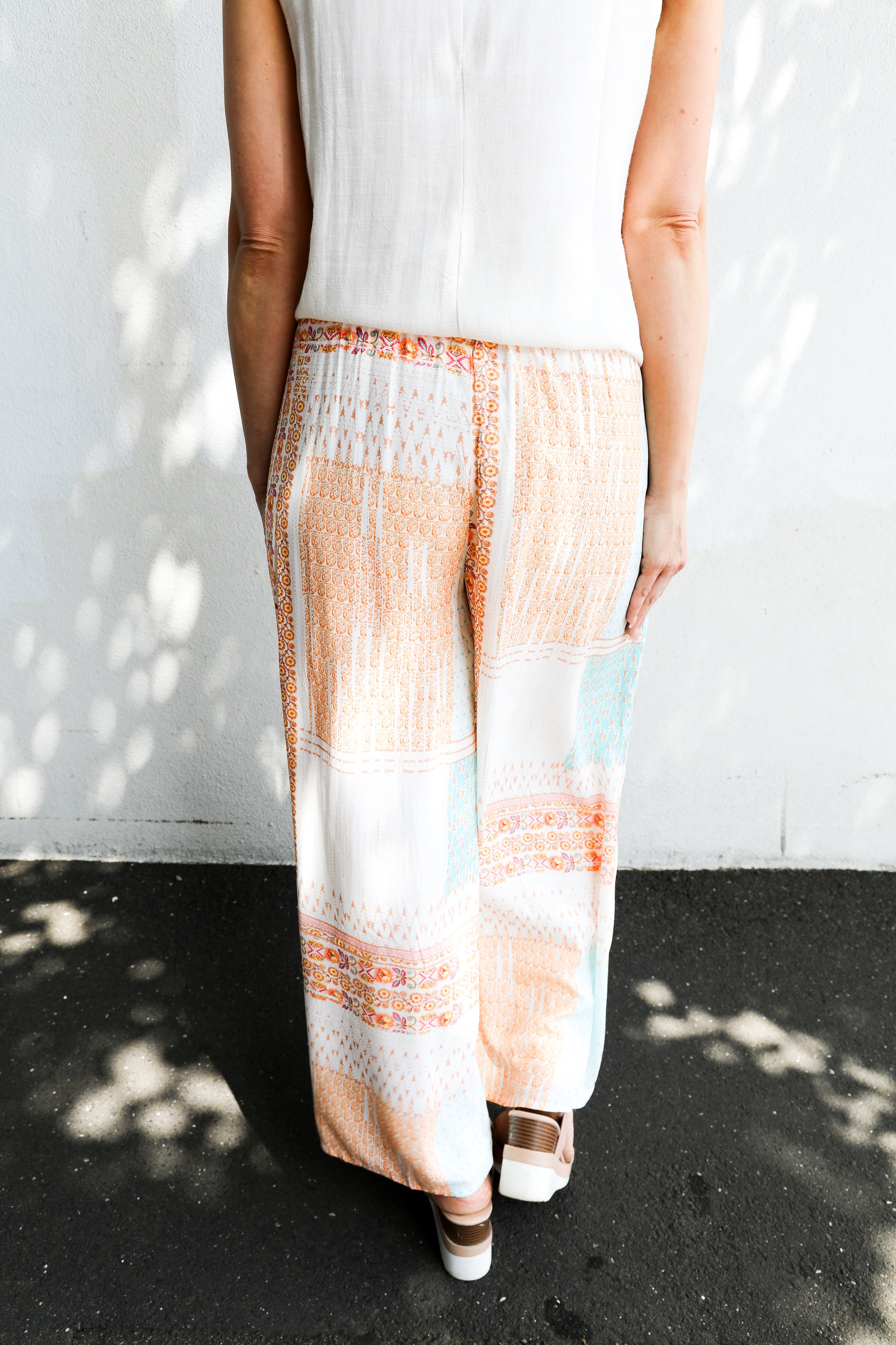 Laura Pants (Patchwork Print)