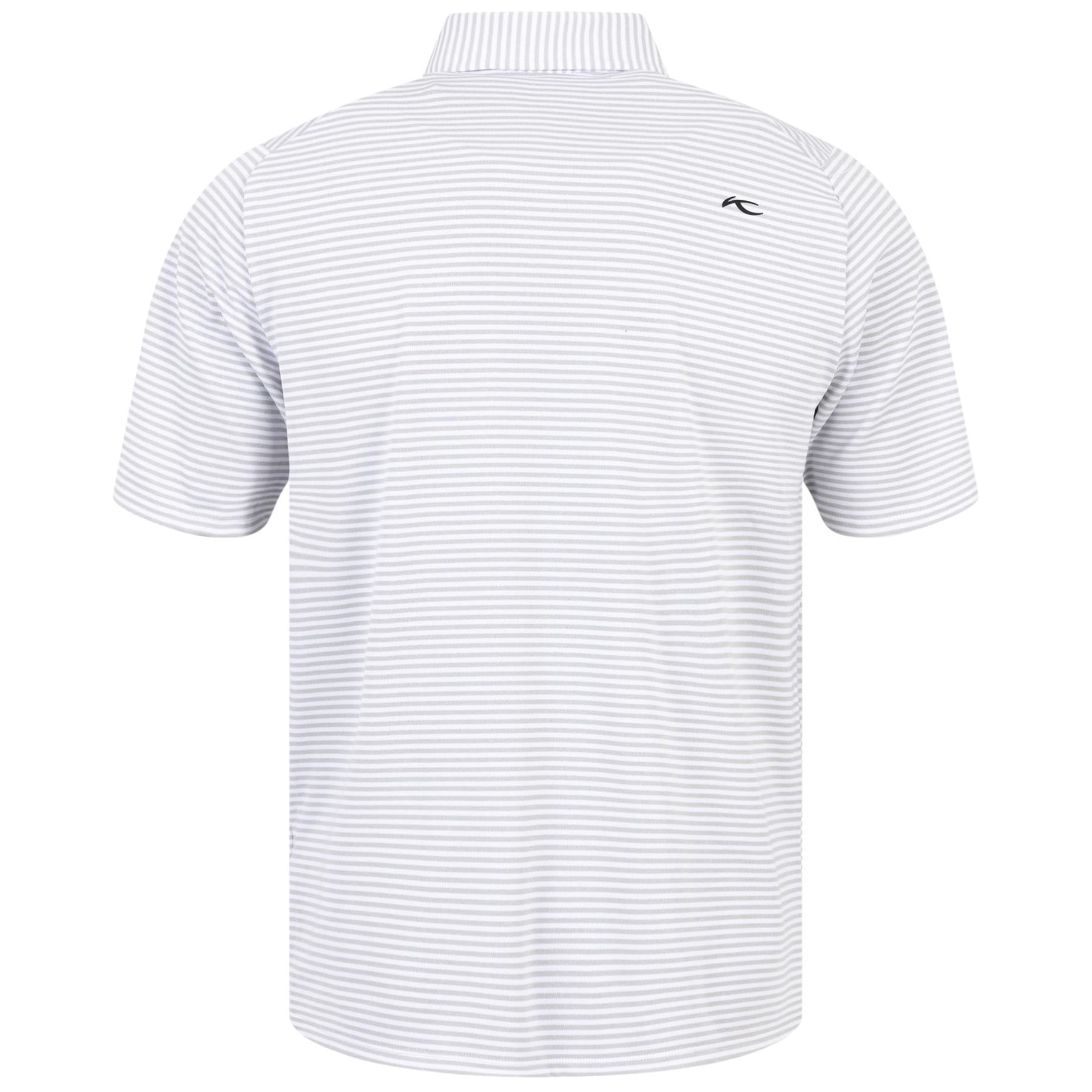 Lee Stripe Comfort Fit Stretch Polo Alloy/White - 2024