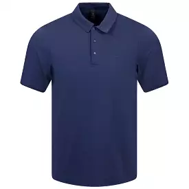 Logo Sport Nylon Stretch Polo Night Sea - SS24