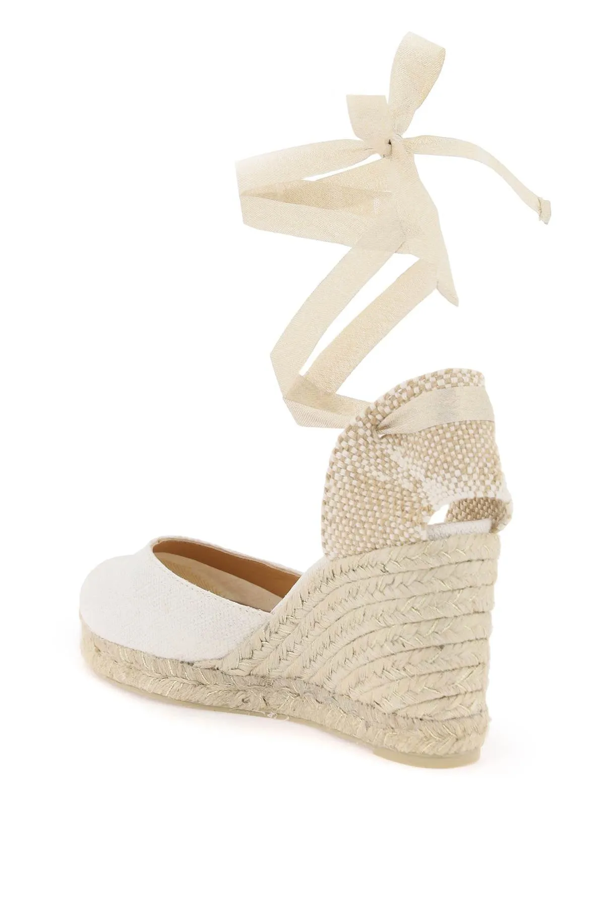 lurex carina wedge espadrilles CARINA 8 032 BLANCO ORO