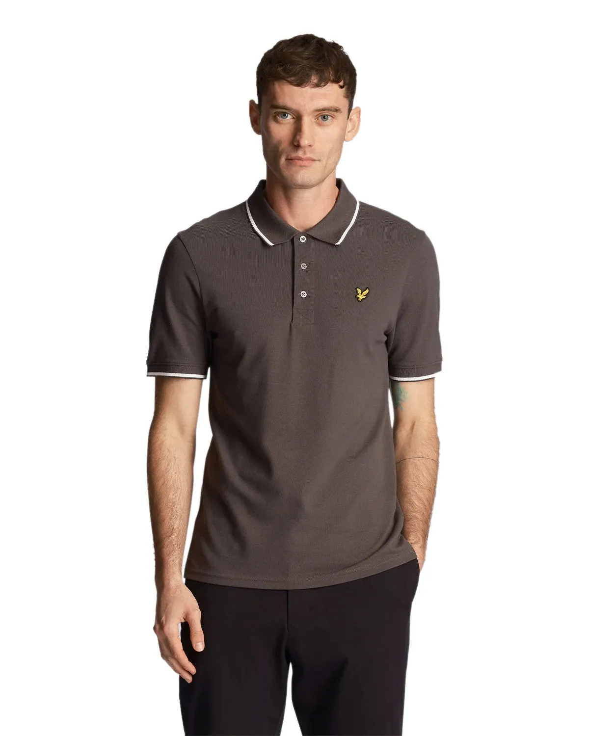 Lyle & Scott Mens Tipped Polo Shirt