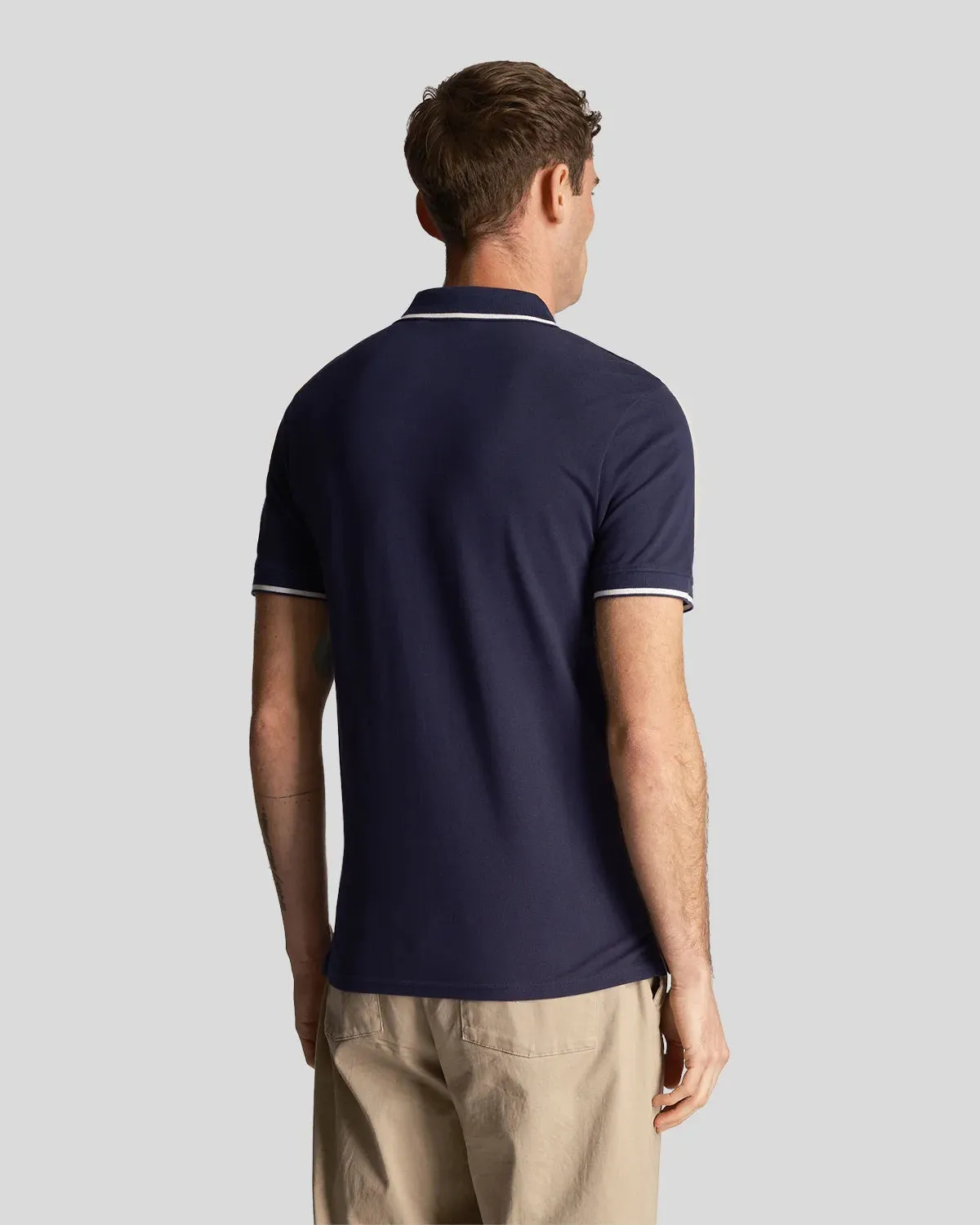 Lyle & Scott Mens Tipped Polo Shirt