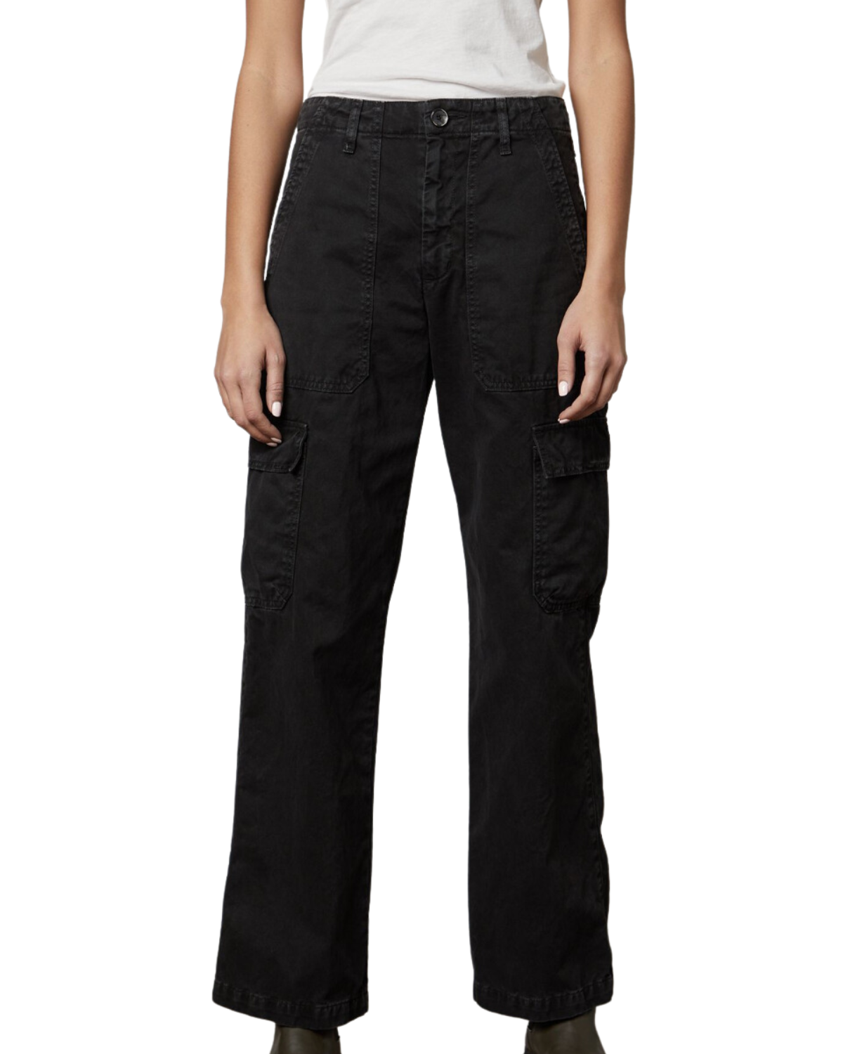 Makayla Cargo Pant (Vintage Black)