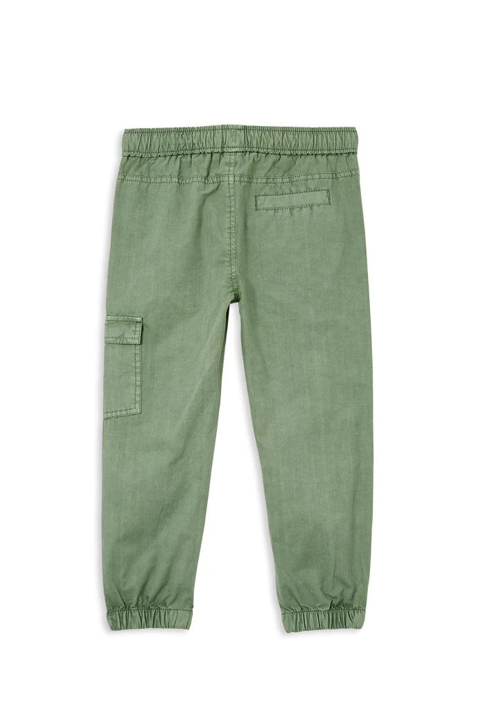 Milky Green Cargo Pant